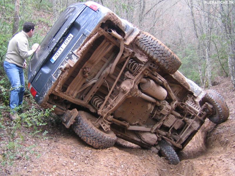 Toyota Land Cruiser HDJ80, vuelco 4x4